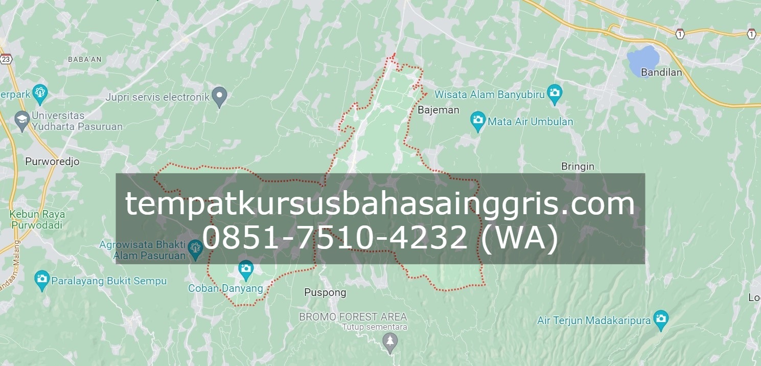 Les Bahasa Inggris di Pasrepan Pasuruan, Bimbingan Belajar (Bimbel) Bahasa Inggris Pasrepan Pasuruan, Privat Bahasa Inggris Pasrepan Pasuruan
