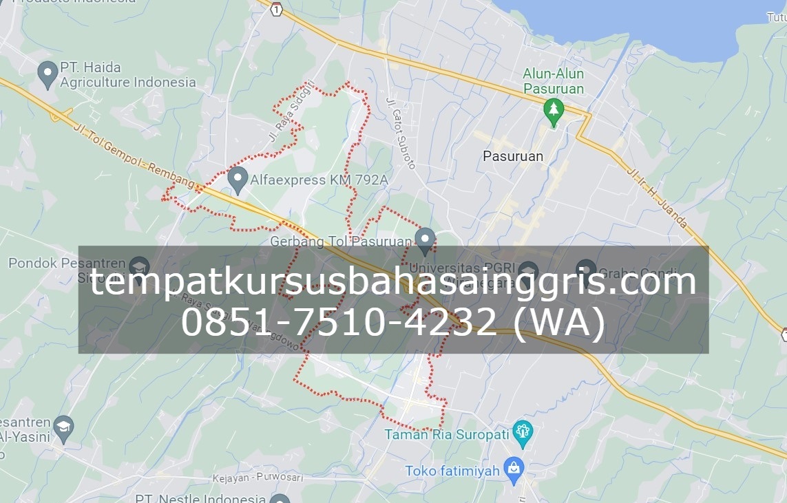 Les Bahasa Inggris di Pohjentrek Pasuruan, Bimbingan Belajar (Bimbel) Bahasa Inggris Pohjentrek Pasuruan, Privat Bahasa Inggris Pohjentrek Pasuruan
