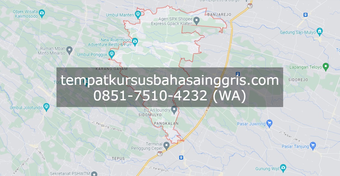 Les Bahasa Inggris di Polanharjo Klaten, Bimbingan Belajar (Bimbel) Bahasa Inggris Polanharjo Klaten, Privat Bahasa Inggris Polanharjo Klaten