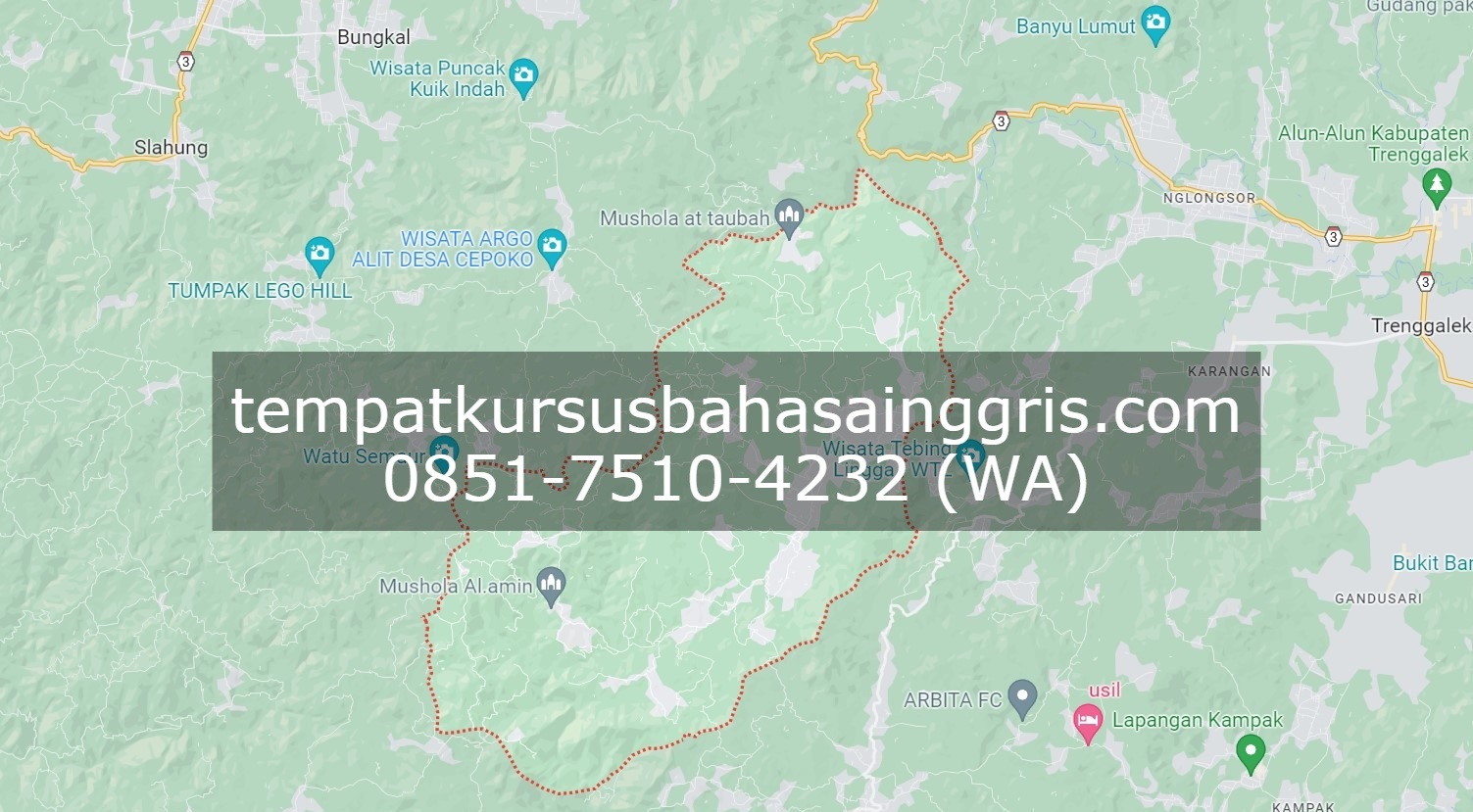 Les Bahasa Inggris di Pule Trenggalek, Bimbingan Belajar (Bimbel) Bahasa Inggris Pule Trenggalek, Privat Bahasa Inggris Pule Trenggalek