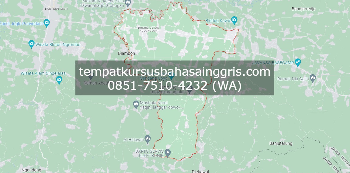 Les Bahasa Inggris di Pulokulon Grobogan, Bimbingan Belajar (Bimbel) Bahasa Inggris Pulokulon Grobogan, Privat Bahasa Inggris Pulokulon Grobogan