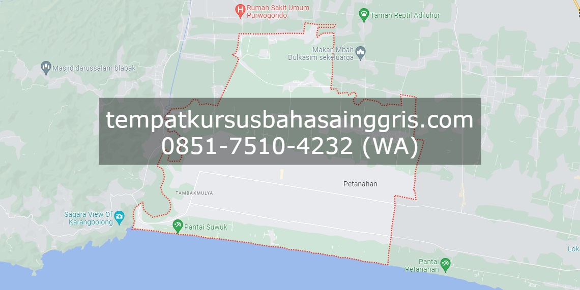 Les Bahasa Inggris di Puring Kebumen, Bimbingan Belajar (Bimbel) Bahasa Inggris Puring Kebumen, Privat Bahasa Inggris Puring Kebumen