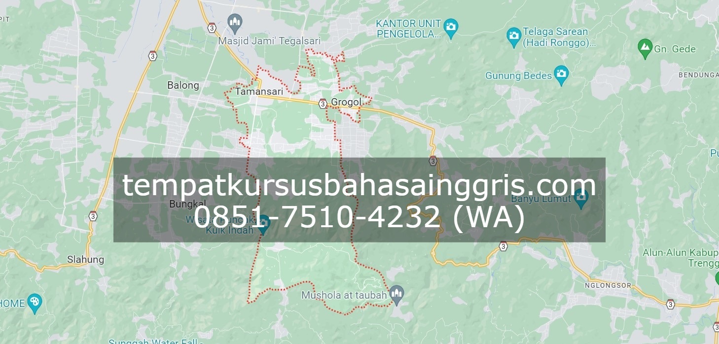 Les Bahasa Inggris di Sambit Ponorogo, Bimbingan Belajar (Bimbel) Bahasa Inggris Sambit Ponorogo, Privat Bahasa Inggris Sambit Ponorogo