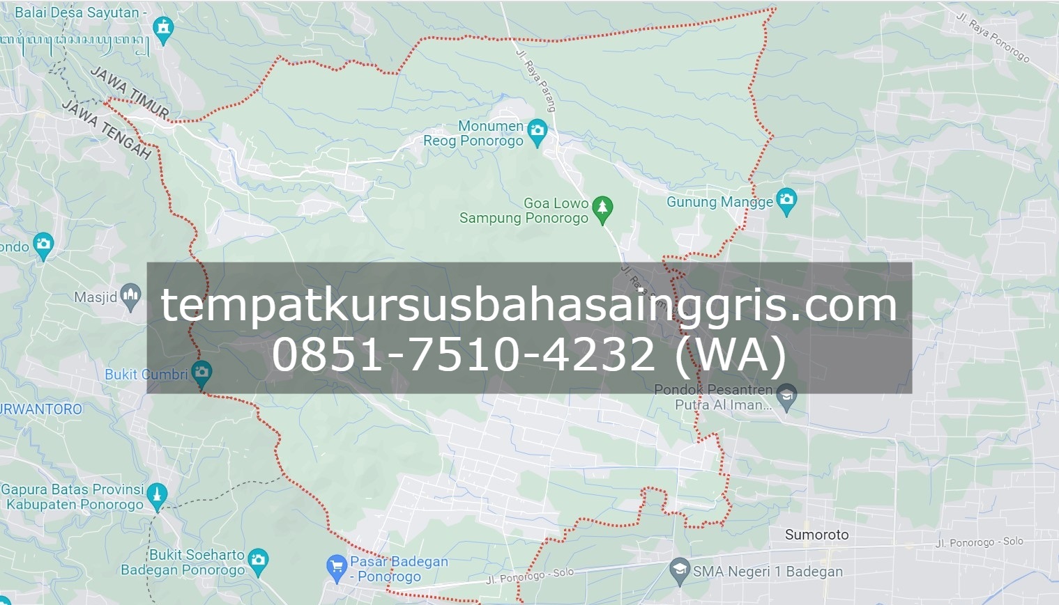 Les Bahasa Inggris di Sampung Ponorogo, Bimbingan Belajar (Bimbel) Bahasa Inggris Sampung Ponorogo, Privat Bahasa Inggris Sampung Ponorogo