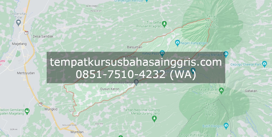 Les Bahasa Inggris di Sawangan Magelang, Bimbingan Belajar (Bimbel) Bahasa Inggris Sawangan Magelang, Privat Bahasa Inggris Sawangan Magelang