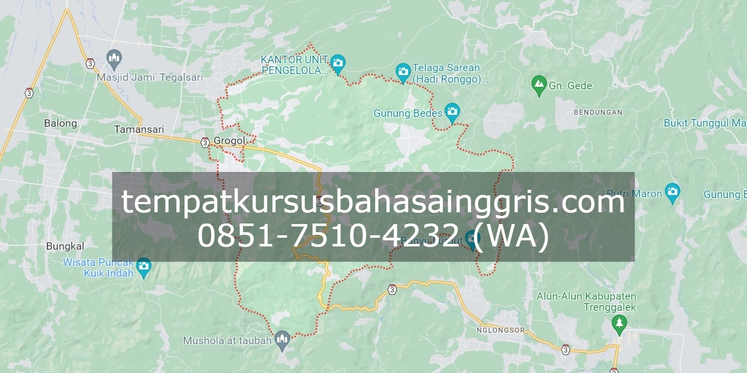 Les Bahasa Inggris di Sawoo Ponorogo, Bimbingan Belajar (Bimbel) Bahasa Inggris Sawoo Ponorogo, Privat Bahasa Inggris Sawoo Ponorogo