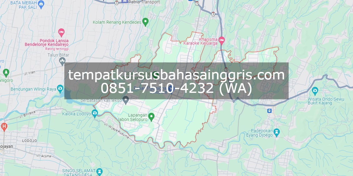 Les Bahasa Inggris di Selopuro Blitar, Bimbingan Belajar (Bimbel) Bahasa Inggris Selopuro Blitar, Privat Bahasa Inggris Selopuro Blitar