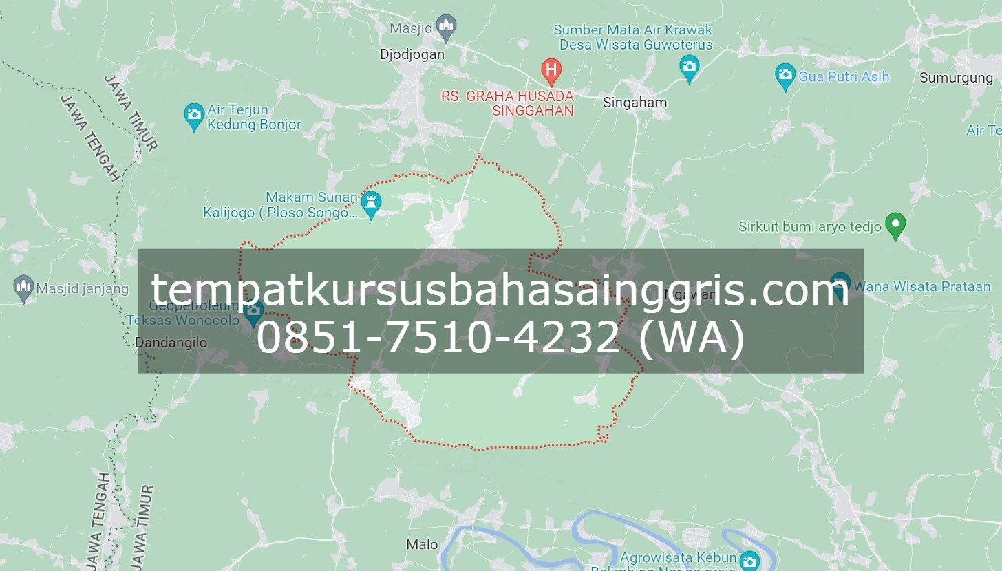 Les Bahasa Inggris di Senori Tuban, Bimbingan Belajar (Bimbel) Bahasa Inggris Senori Tuban, Privat Bahasa Inggris Senori Tuban