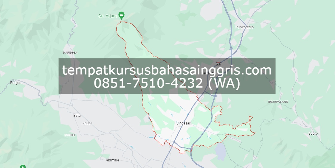 Les Bahasa Inggris di Singosari Malang, Bimbingan Belajar (Bimbel) Bahasa Inggris Singosari Malang, Privat Bahasa Inggris Singosari Malang