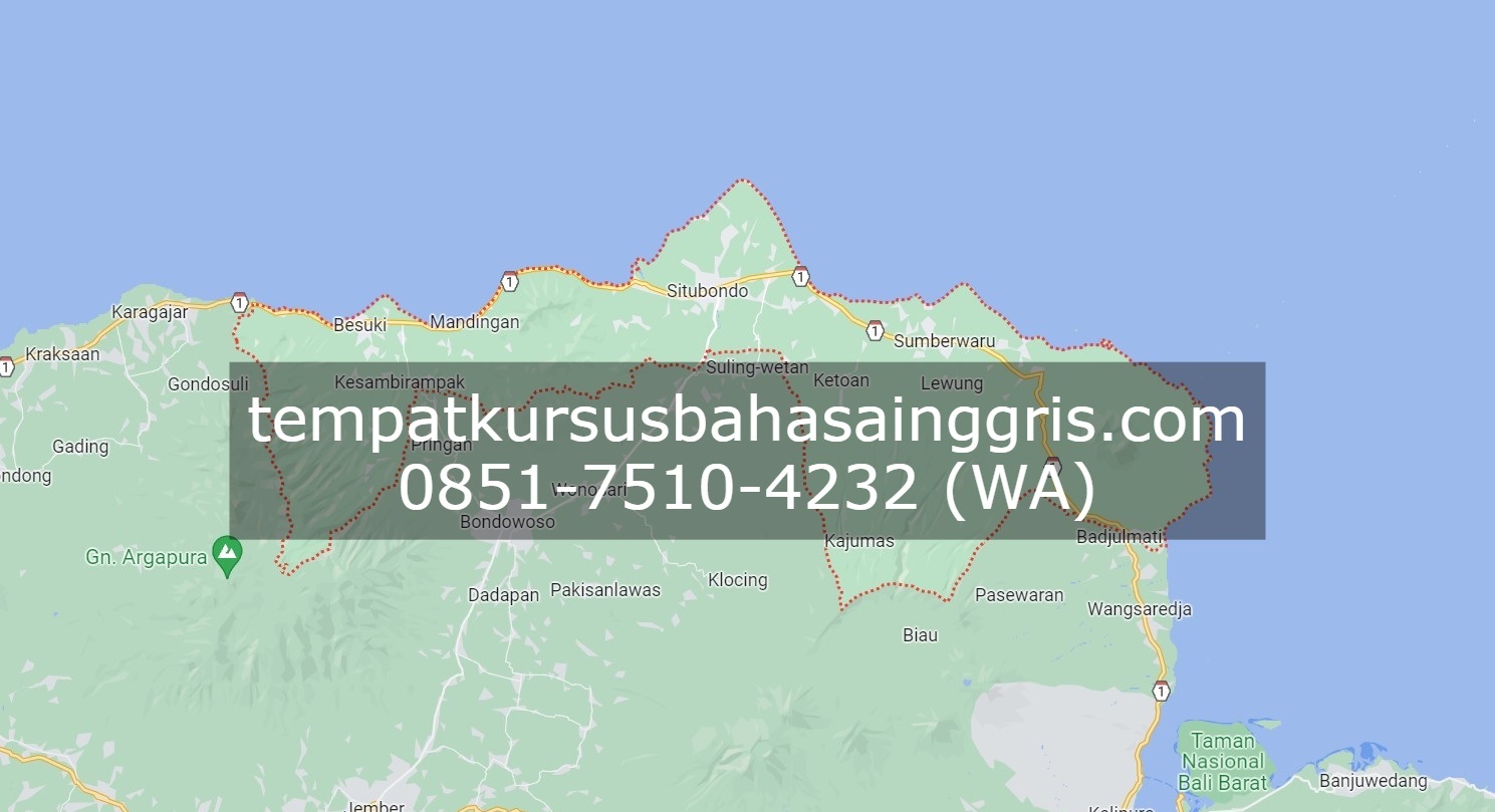 Les Bahasa Inggris di Situbondo, Bimbingan Belajar (Bimbel) Bahasa Inggris Situbondo, Privat Bahasa Inggris Situbondo