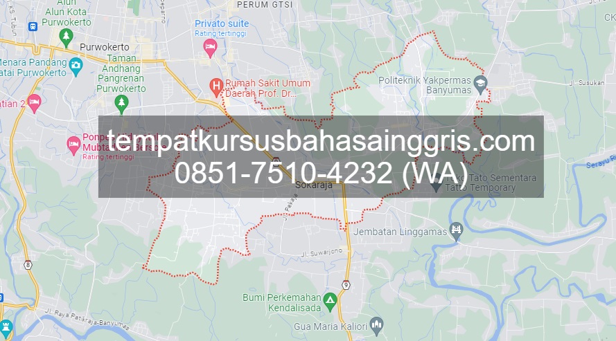 Les Bahasa Inggris di Sokaraja Banyumas, Bimbingan Belajar (Bimbel) Bahasa Inggris Sokaraja Banyumas, Privat Bahasa Inggris Sokaraja Banyumas