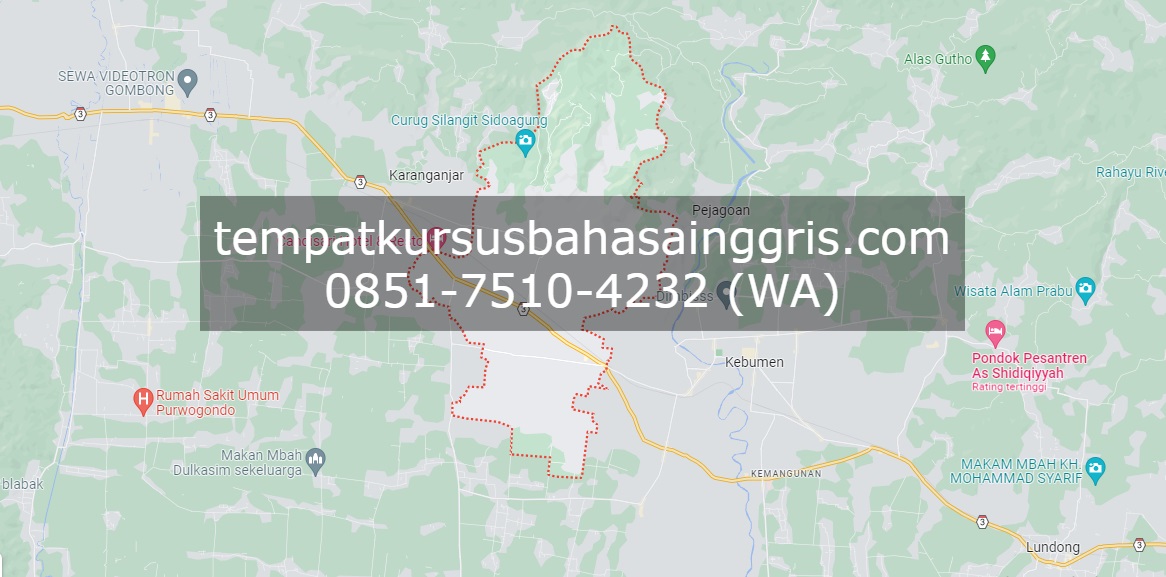 Les Bahasa Inggris di Sruweng Kebumen, Bimbingan Belajar (Bimbel) Bahasa Inggris Sruweng Kebumen, Privat Bahasa Inggris Sruweng Kebumen
