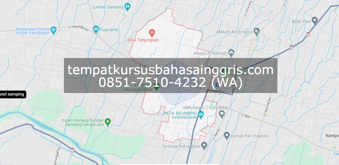 Les Bahasa Inggris di Sukorejo Blitar, Bimbingan Belajar (Bimbel) Bahasa Inggris Sukorejo Blitar, Privat Bahasa Inggris Sukorejo Blitar