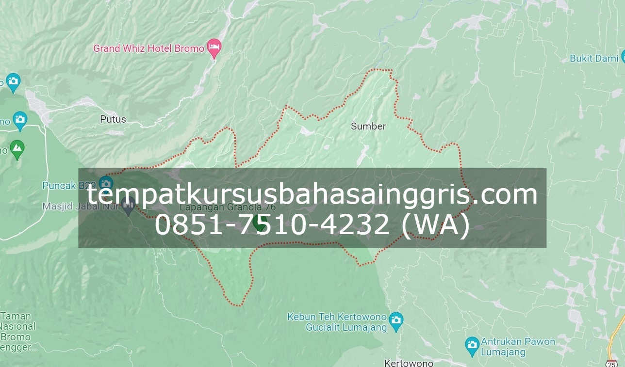 Les Bahasa Inggris di Sumber Probolinggo, Bimbingan Belajar (Bimbel) Bahasa Inggris Sumber Probolinggo, Privat Bahasa Inggris Sumber Probolinggo