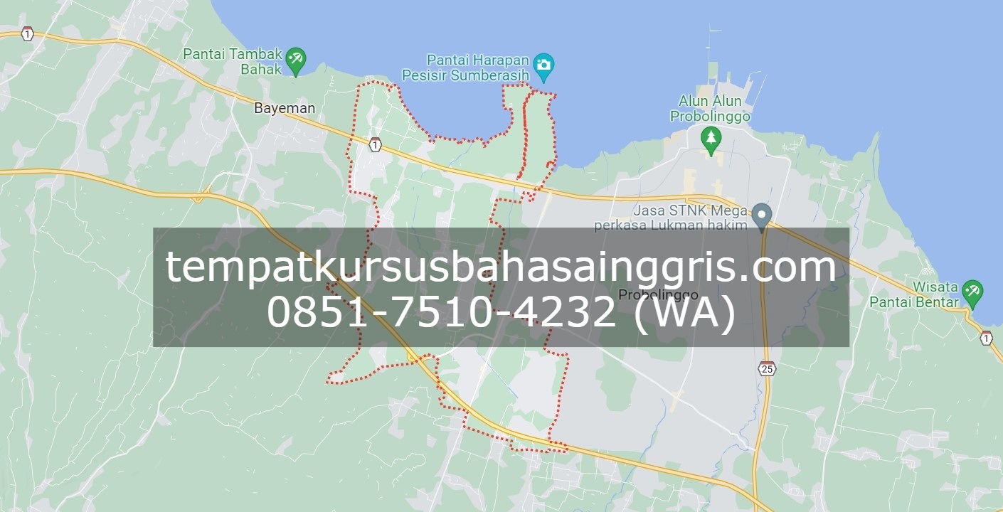 Les Bahasa Inggris di Sumberasih Probolinggo, Bimbingan Belajar (Bimbel) Bahasa Inggris Sumberasih Probolinggo, Privat Bahasa Inggris Sumberasih Probolinggo