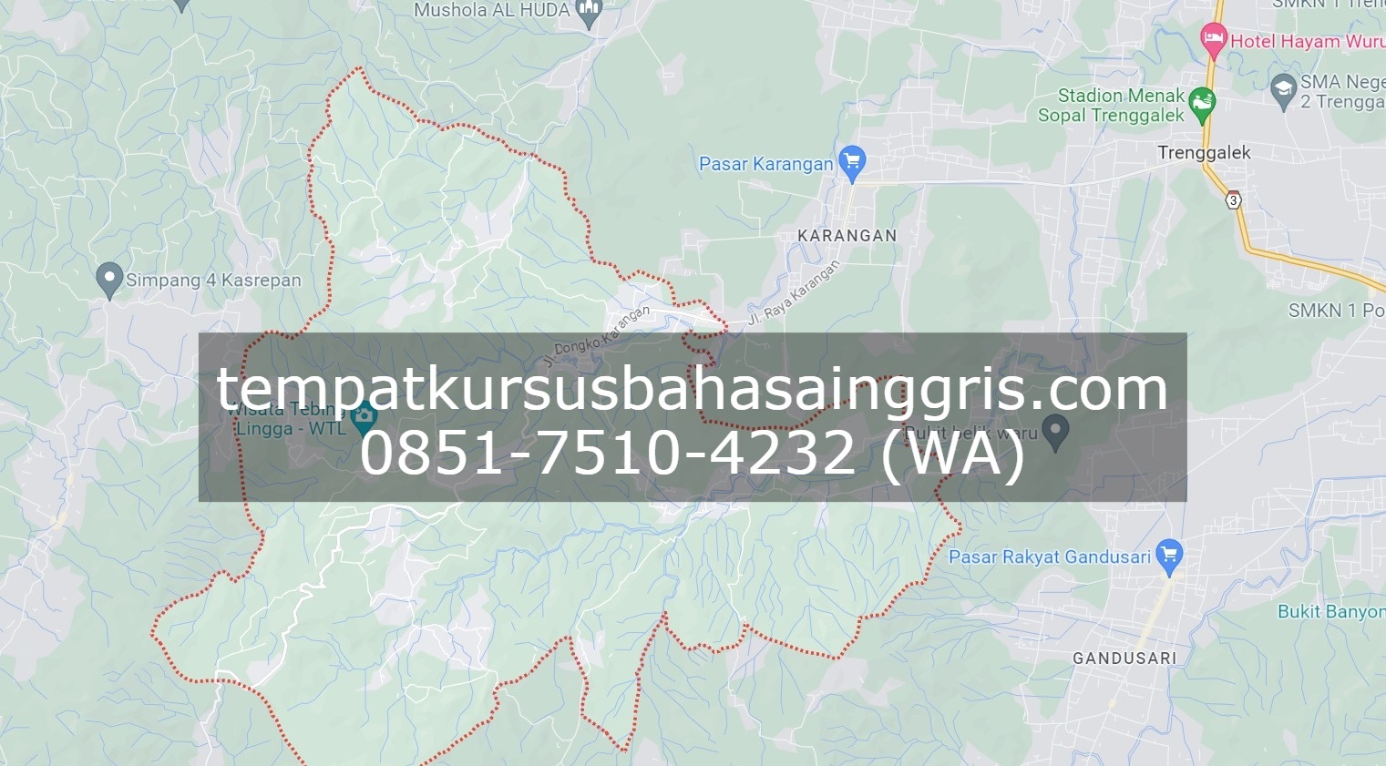 Les Bahasa Inggris di Suruh Trenggalek, Bimbingan Belajar (Bimbel) Bahasa Inggris Suruh Trenggalek, Privat Bahasa Inggris Suruh Trenggalek