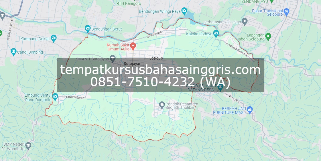 Les Bahasa Inggris di Sutojayan Blitar, Bimbingan Belajar (Bimbel) Bahasa Inggris Sutojayan Blitar, Privat Bahasa Inggris Sutojayan Blitar