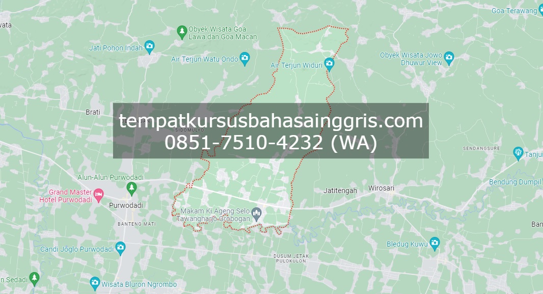 Les Bahasa Inggris di Tawangharjo Grobogan, Bimbingan Belajar (Bimbel) Bahasa Inggris Tawangharjo Grobogan, Privat Bahasa Inggris Tawangharjo Grobogan