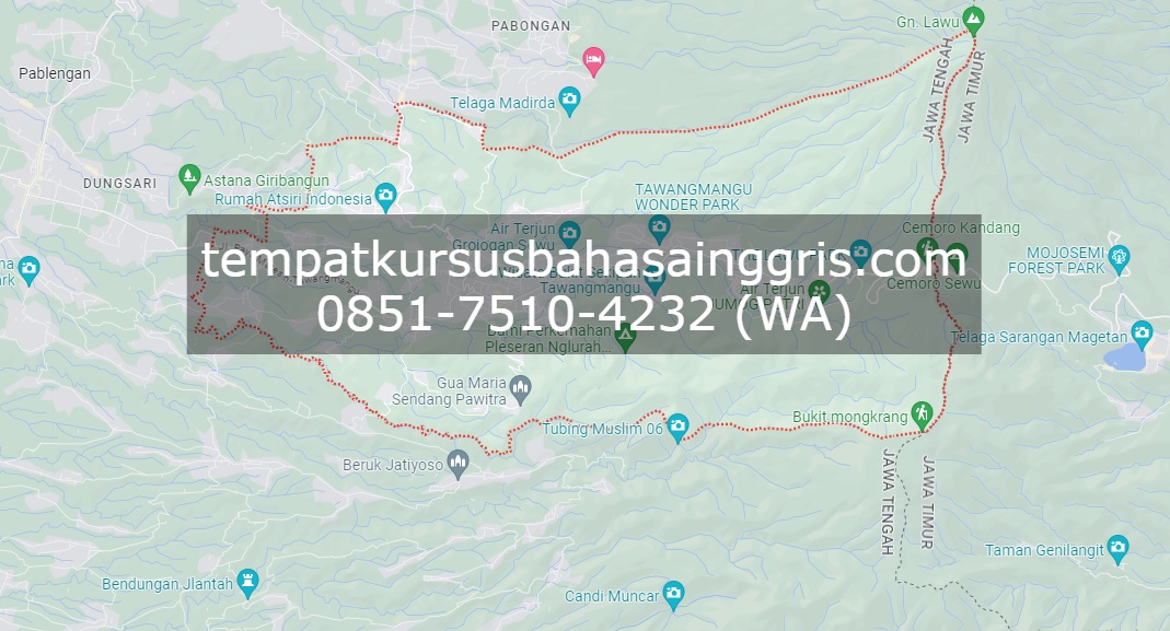 Les Bahasa Inggris di Tawangmangu Karanganyar, Bimbingan Belajar (Bimbel) Bahasa Inggris Tawangmangu Karanganyar, Privat Bahasa Inggris Tawangmangu Karanganyar