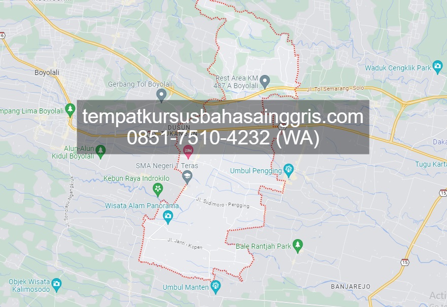 Les Bahasa Inggris di Teras Boyolali, Bimbingan Belajar (Bimbel) Bahasa Inggris Teras Boyolali, Privat Bahasa Inggris Teras Boyolali