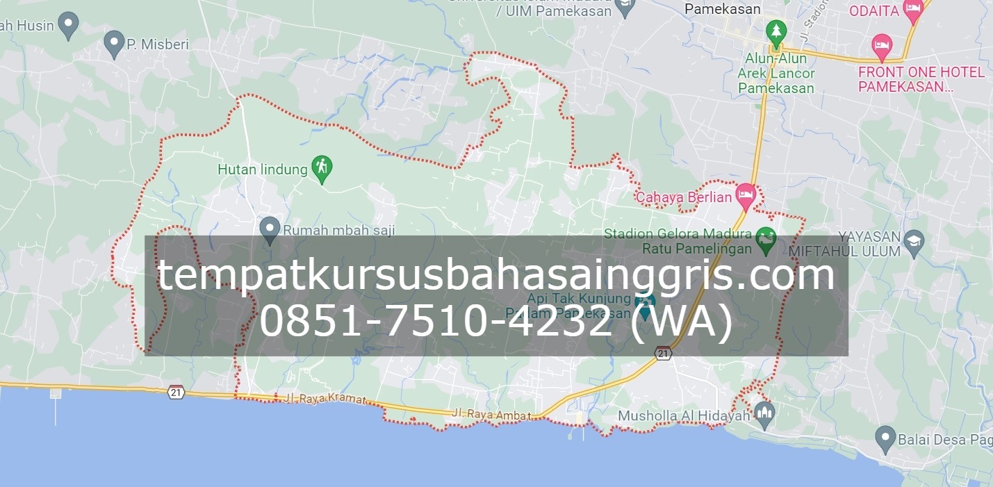 Les Bahasa Inggris di Tlanakan Pamekasan, Bimbingan Belajar (Bimbel) Bahasa Inggris Tlanakan Pamekasan, Privat Bahasa Inggris Tlanakan Pamekasan