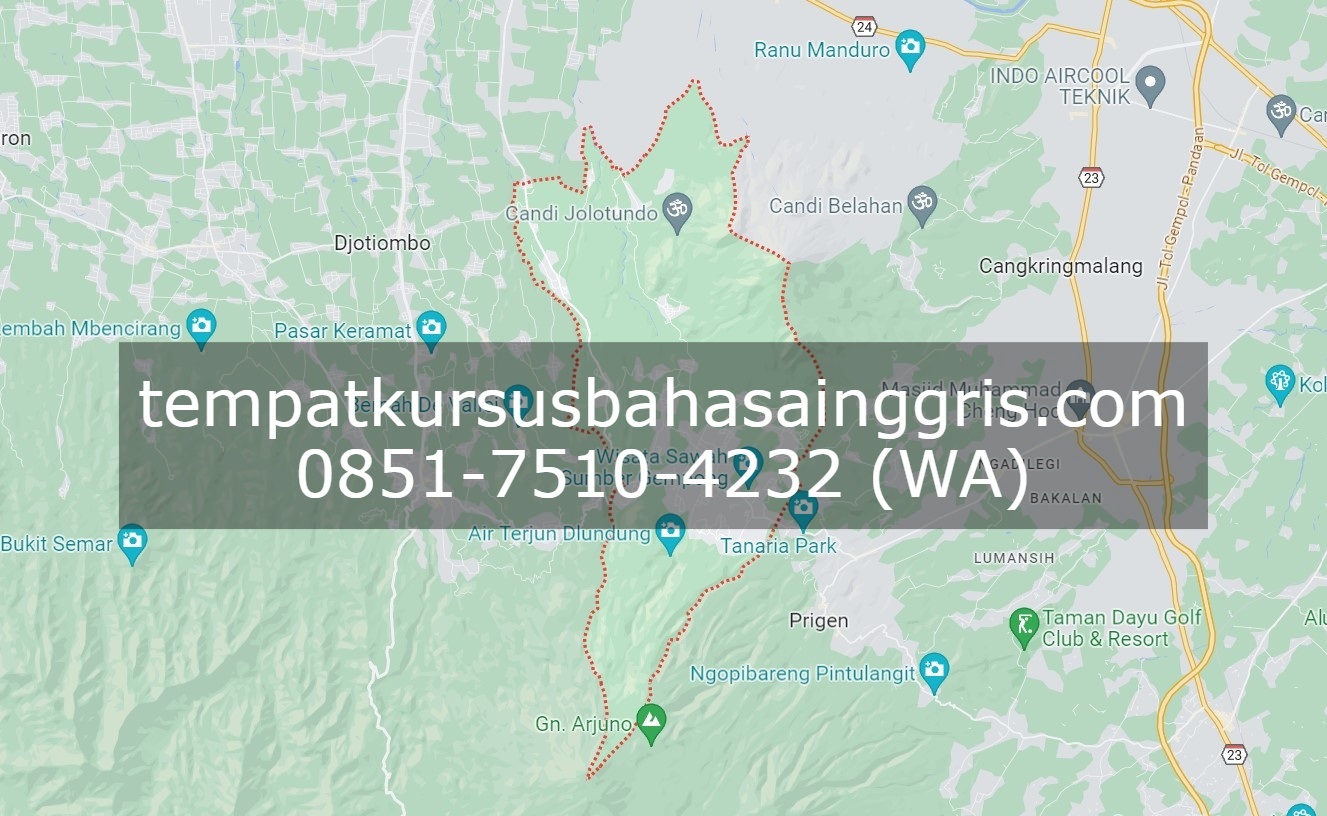 Les Bahasa Inggris di Trawas Mojokerto, Bimbingan Belajar (Bimbel) Bahasa Inggris Trawas Mojokerto, Privat Bahasa Inggris Trawas Mojokerto