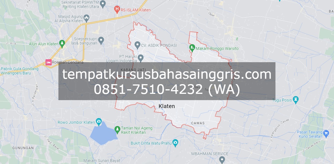 Les Bahasa Inggris di Trucuk Klaten, Bimbingan Belajar (Bimbel) Bahasa Inggris Trucuk Klaten, Privat Bahasa Inggris Trucuk Klaten