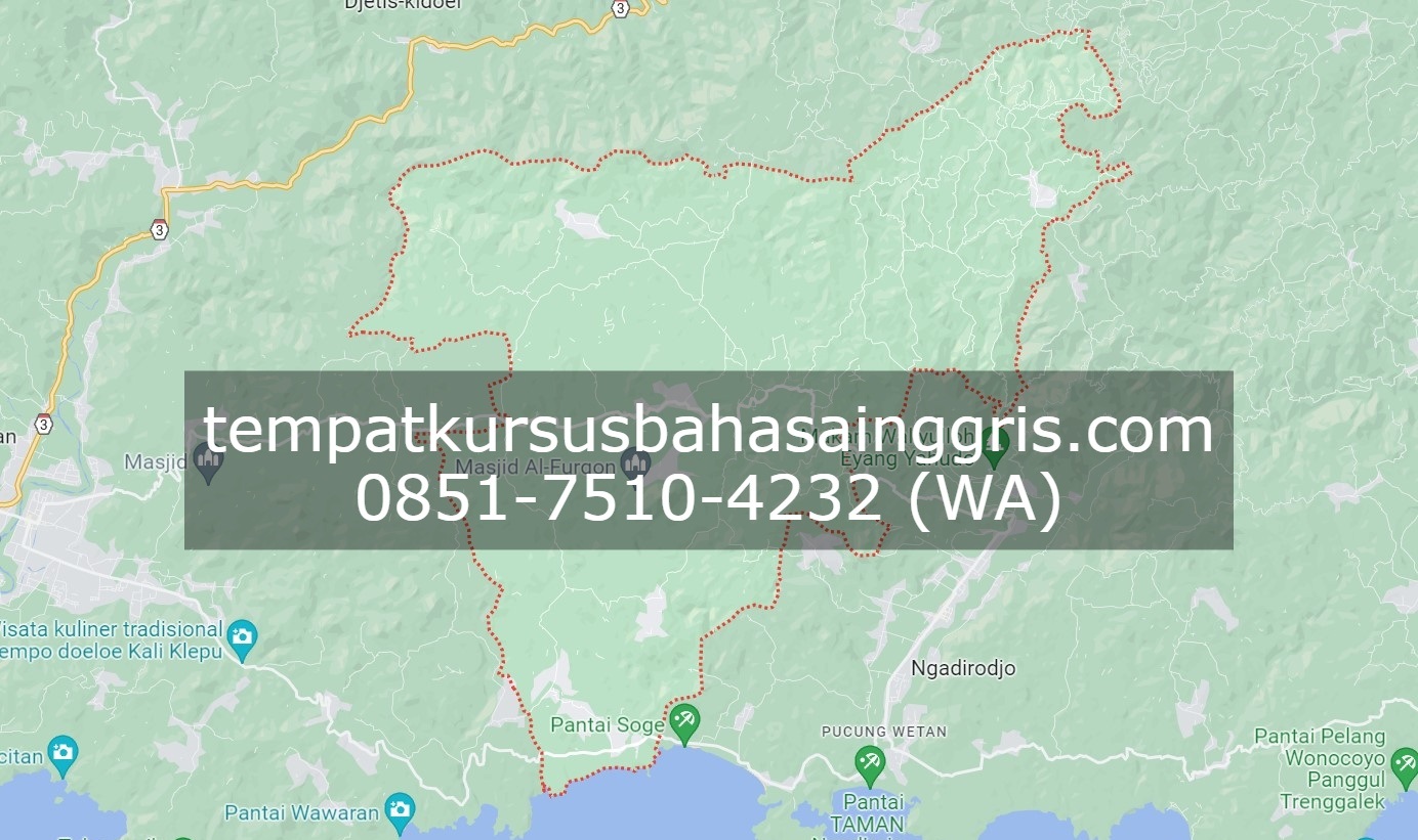 Les Bahasa Inggris di Tulakan Pacitan, Bimbingan Belajar (Bimbel) Bahasa Inggris Tulakan Pacitan, Privat Bahasa Inggris Tulakan Pacitan