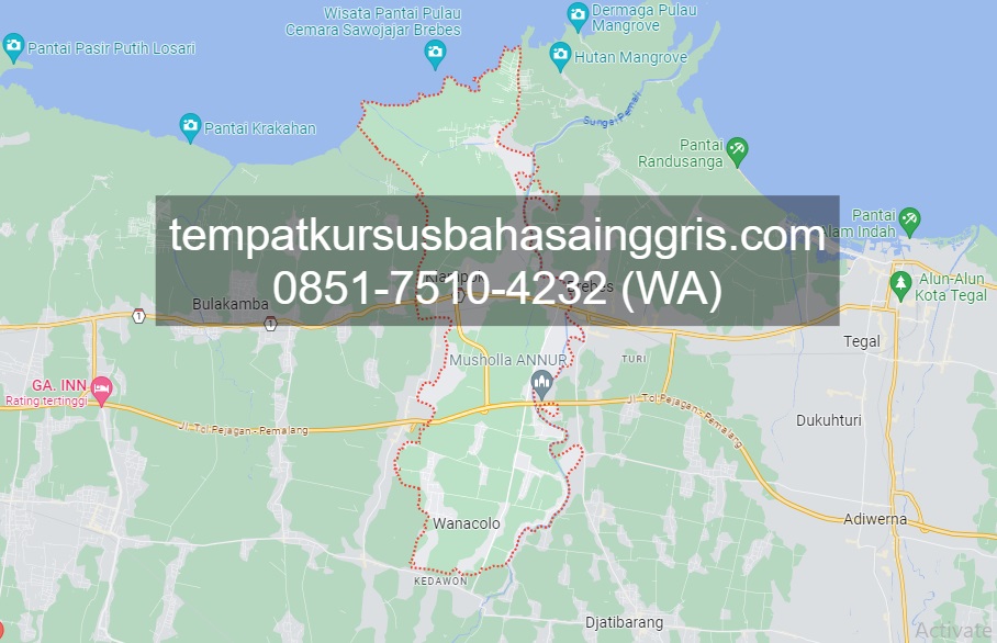 Les Bahasa Inggris di Wanasari Brebes, Bimbingan Belajar (Bimbel) Bahasa Inggris Wanasari Brebes, Privat Bahasa Inggris Wanasari Brebes