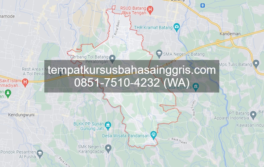 Les Bahasa Inggris di Warungasem Batang, Bimbingan Belajar (Bimbel) Bahasa Inggris Warungasem Batang, Privat Bahasa Inggris Warungasem Batang