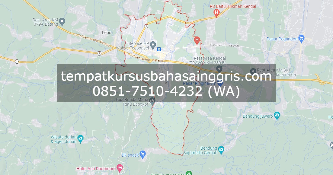 Les Bahasa Inggris di Patean Kendal, Bimbingan Belajar (Bimbel) Bahasa Inggris Patean Kendal, Privat Bahasa Inggris Patean Kendal