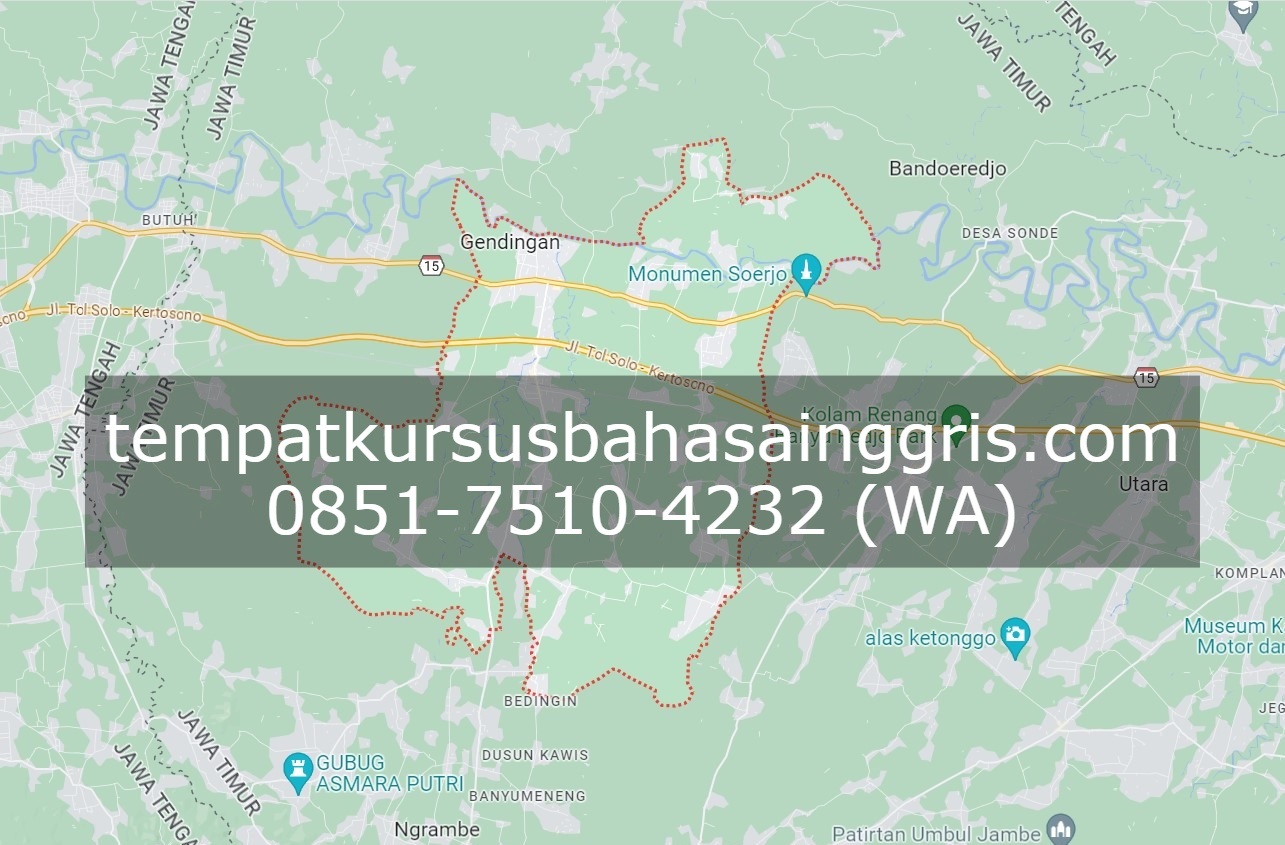 Les Bahasa Inggris di Widodaren Ngawi, Bimbingan Belajar (Bimbel) Bahasa Inggris Widodaren Ngawi, Privat Bahasa Inggris Widodaren Ngawi