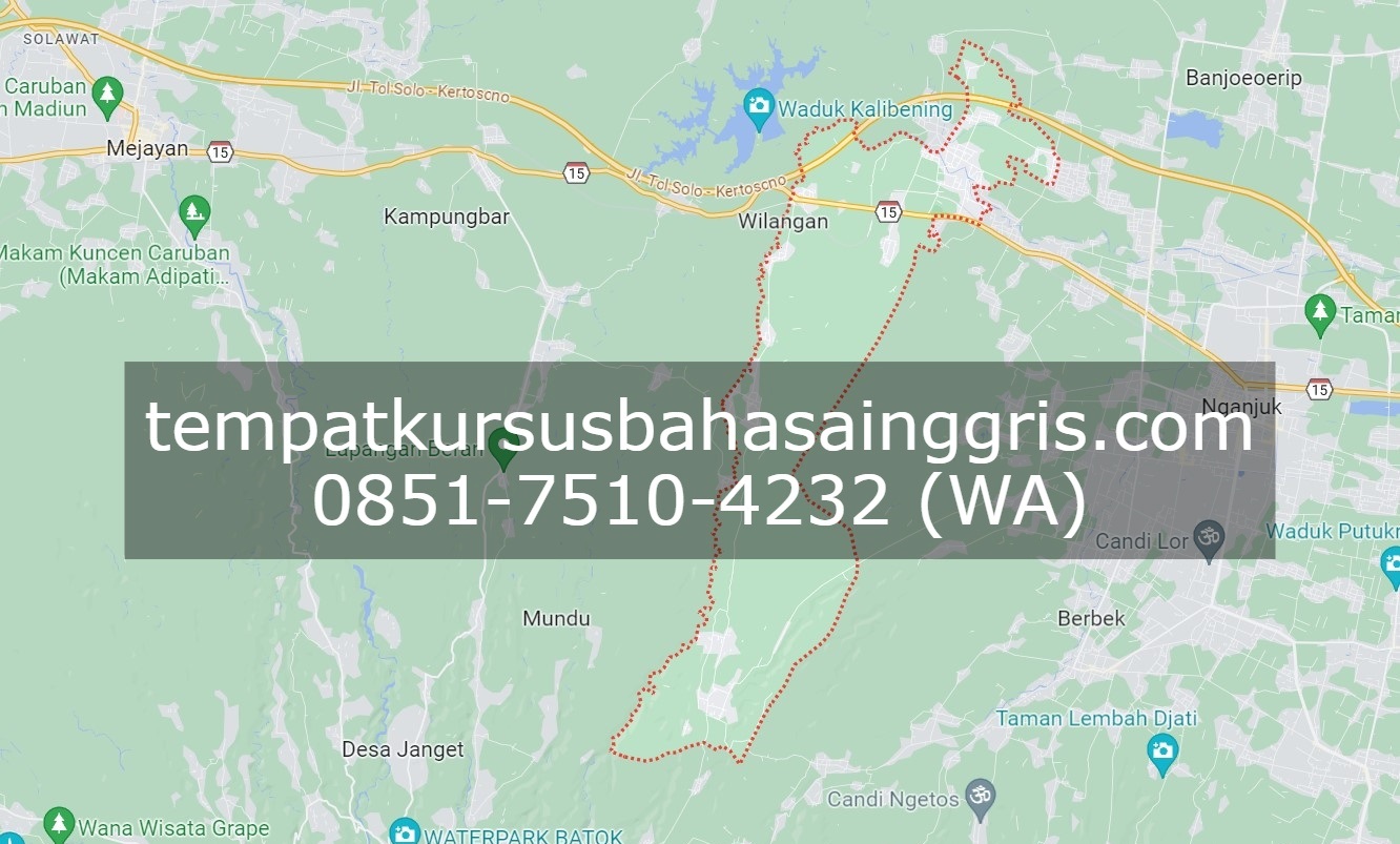 Les Bahasa Inggris di Wilangan Nganjuk, Bimbingan Belajar (Bimbel) Bahasa Inggris Wilangan Nganjuk, Privat Bahasa Inggris Wilangan Nganjuk
