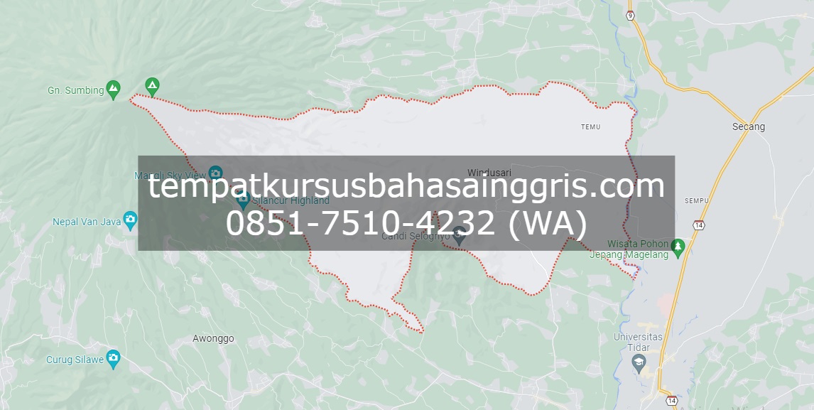 Les Bahasa Inggris di Windusari Magelang, Bimbingan Belajar (Bimbel) Bahasa Inggris Windusari Magelang, Privat Bahasa Inggris Windusari Magelang