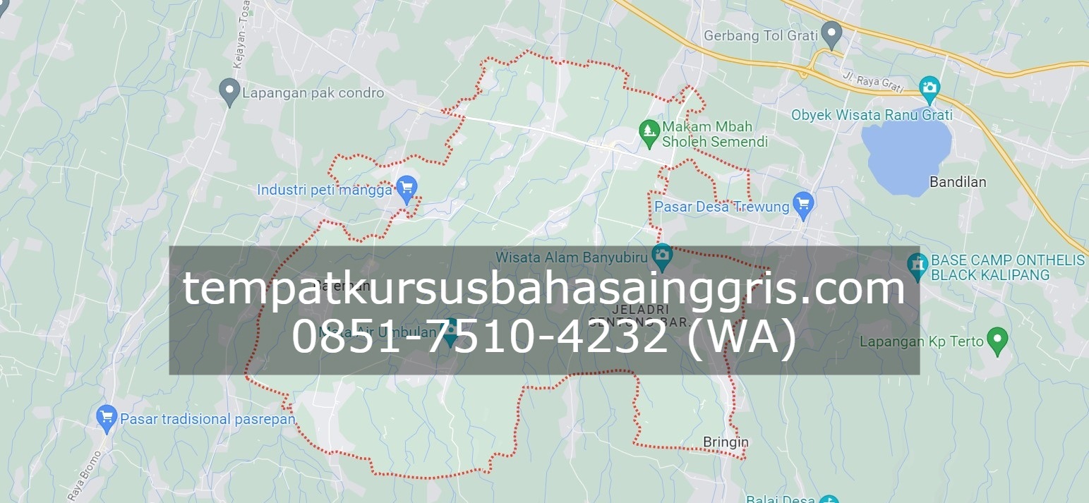 Les Bahasa Inggris di Winongan Pasuruan, Bimbingan Belajar (Bimbel) Bahasa Inggris Winongan Pasuruan, Privat Bahasa Inggris Winongan Pasuruan